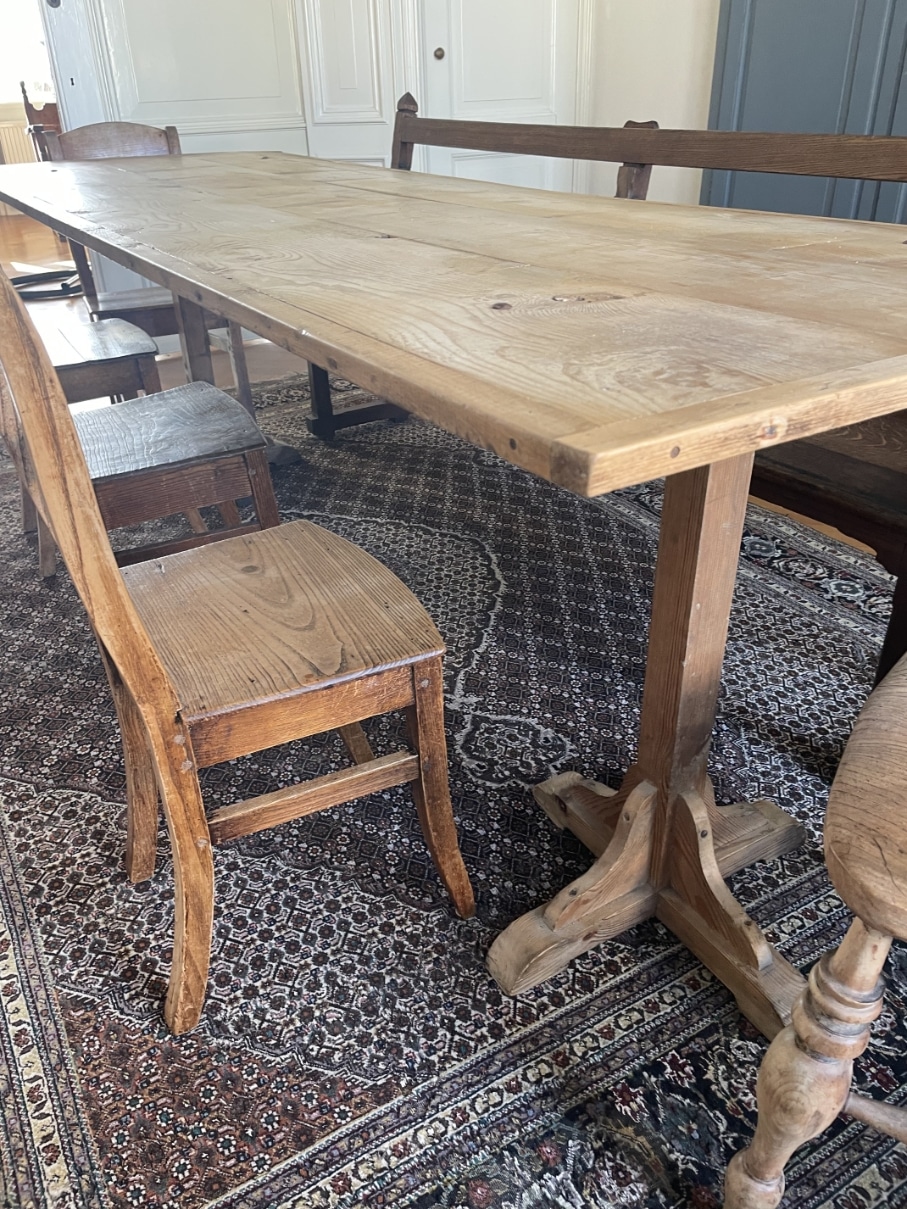 Eettafel Leeftafel Schragentafel Vendage Table - Afbeelding 18