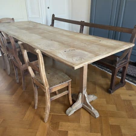 Eettafel Leeftafel Schragentafel Vendage Table