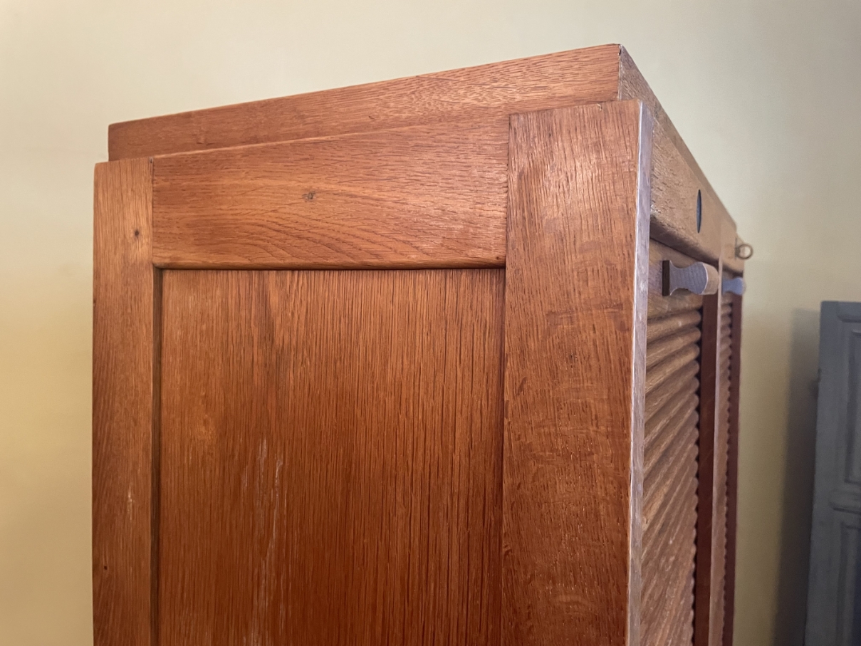 Rolluikkast Archiefkast Muziekkast art deco 1930 - Afbeelding 20