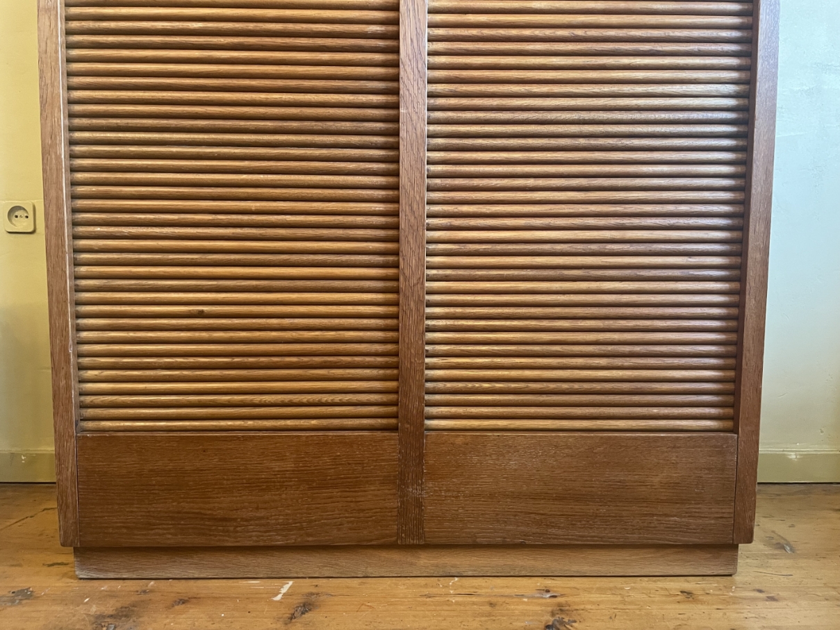 Rolluikkast Archiefkast Muziekkast art deco 1930 - Afbeelding 7