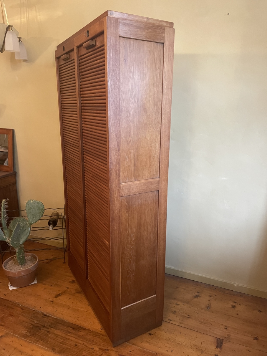 Rolluikkast Archiefkast Muziekkast art deco 1930 - Afbeelding 11