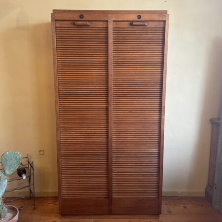 Rolluikkast Archiefkast Muziekkast art deco 1930