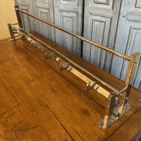 Wandkapstok Kapstok Treinwagonkapstok  chroom