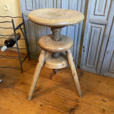 Draaikruk Kruk Bijzettafeltje Beukenhout