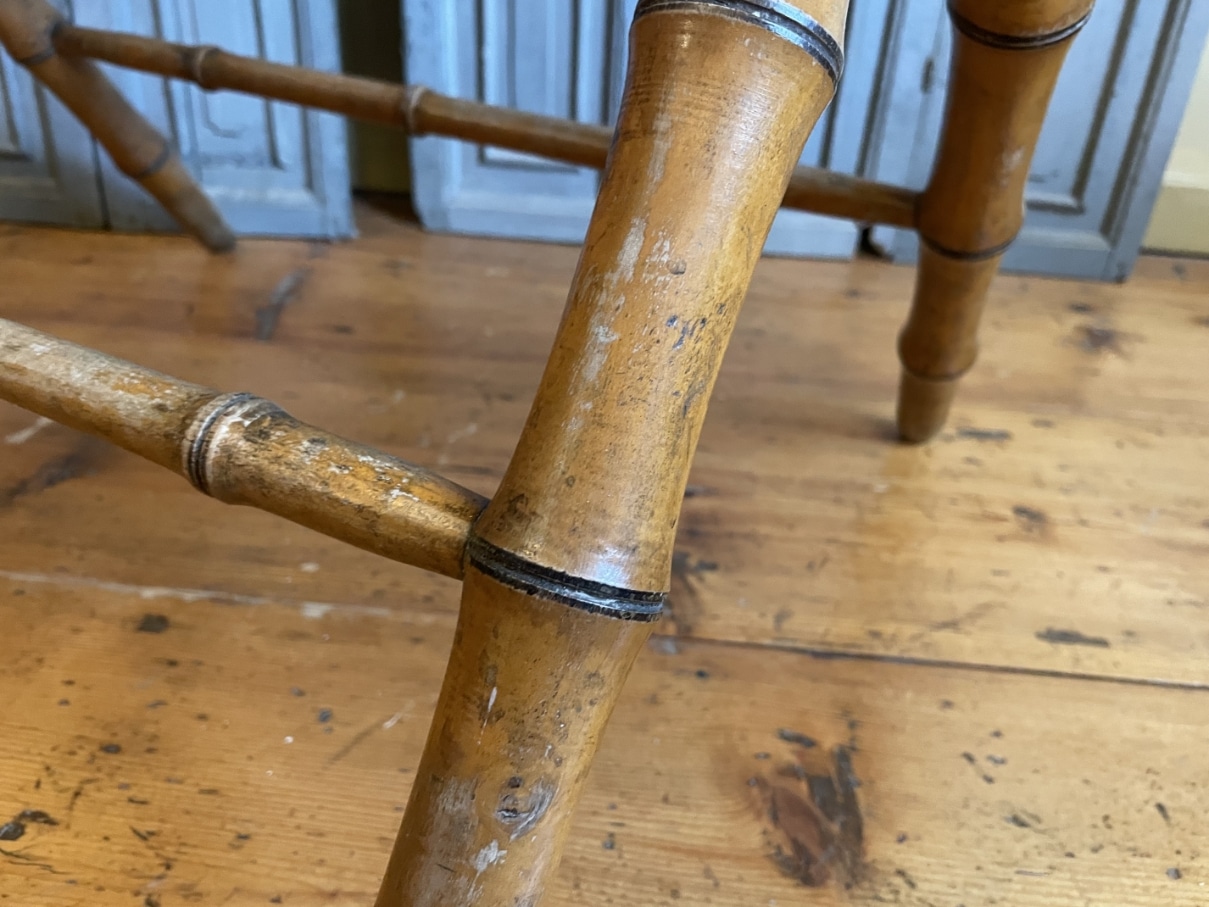 Klaptafel Bijzettafel Faux Bamboe - Afbeelding 17