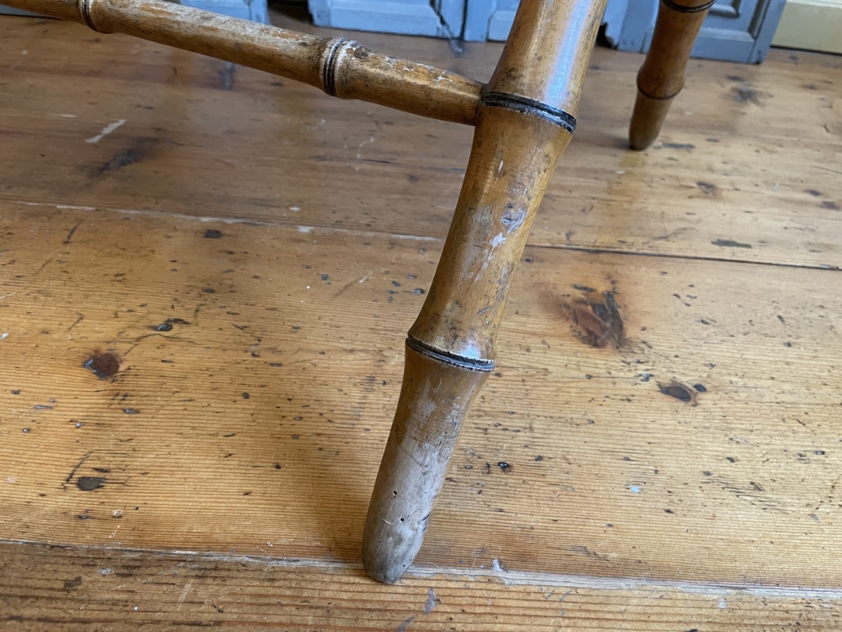 Klaptafel Bijzettafel Faux Bamboe - Afbeelding 18