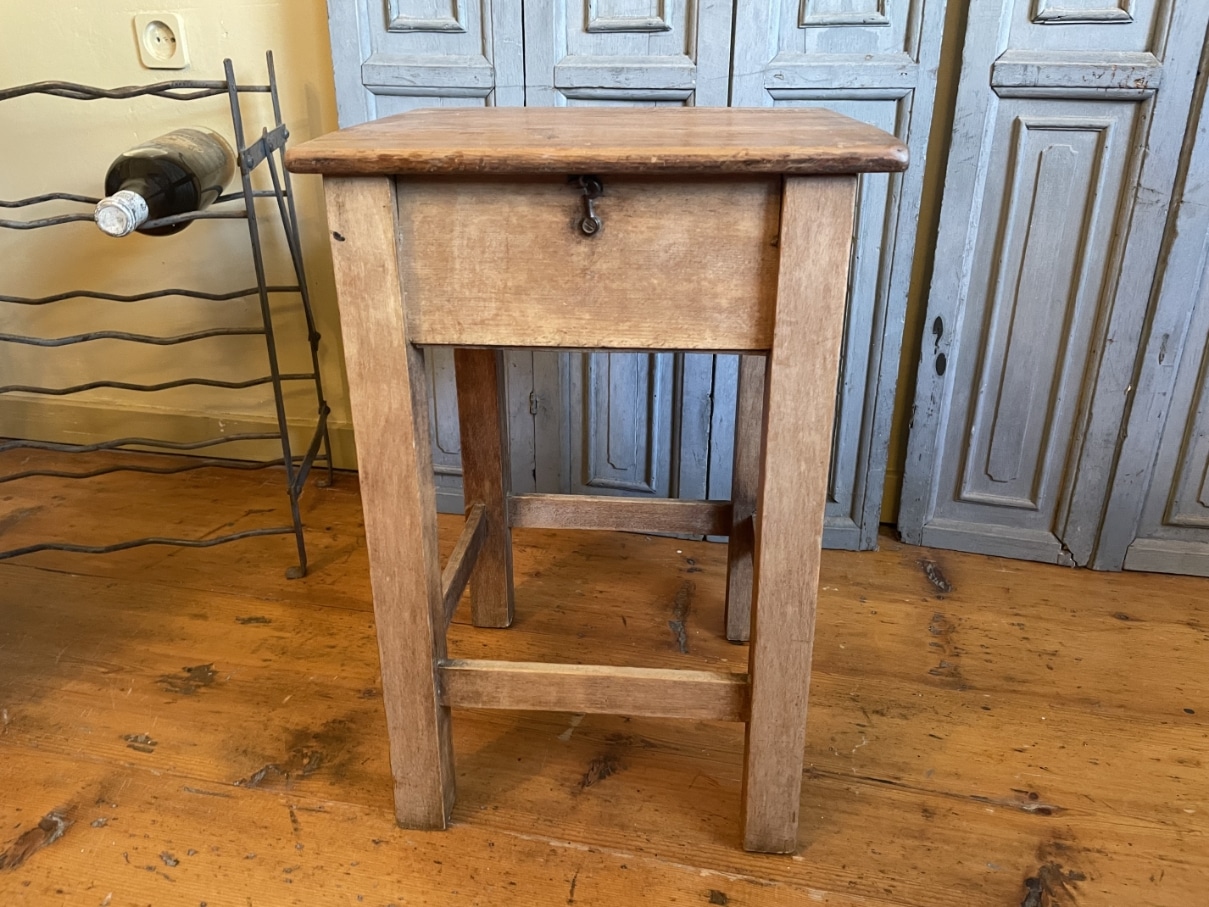 Bijzettafeltje Krukje met deksel - Afbeelding 12