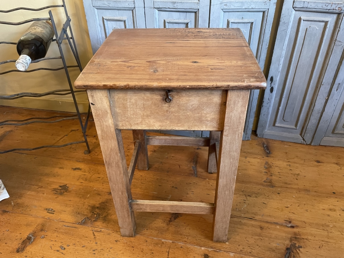 Bijzettafeltje Krukje met deksel - Afbeelding 5