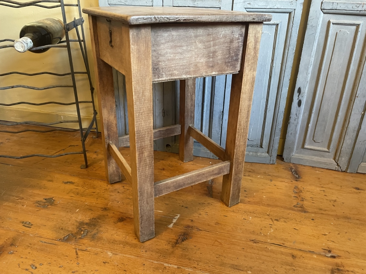 Bijzettafeltje Krukje met deksel - Afbeelding 7