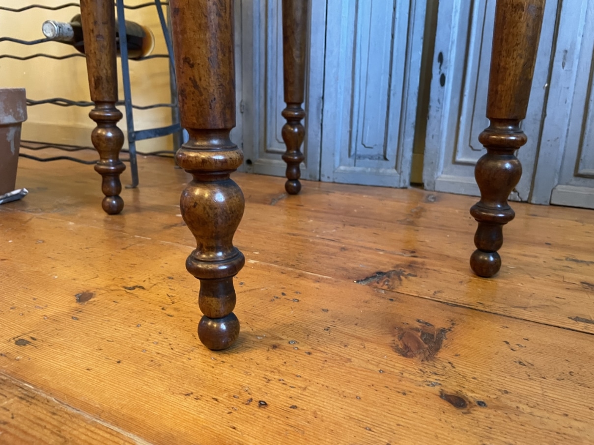 Tafeltje Bijzettafeltje Notenhout - Afbeelding 11