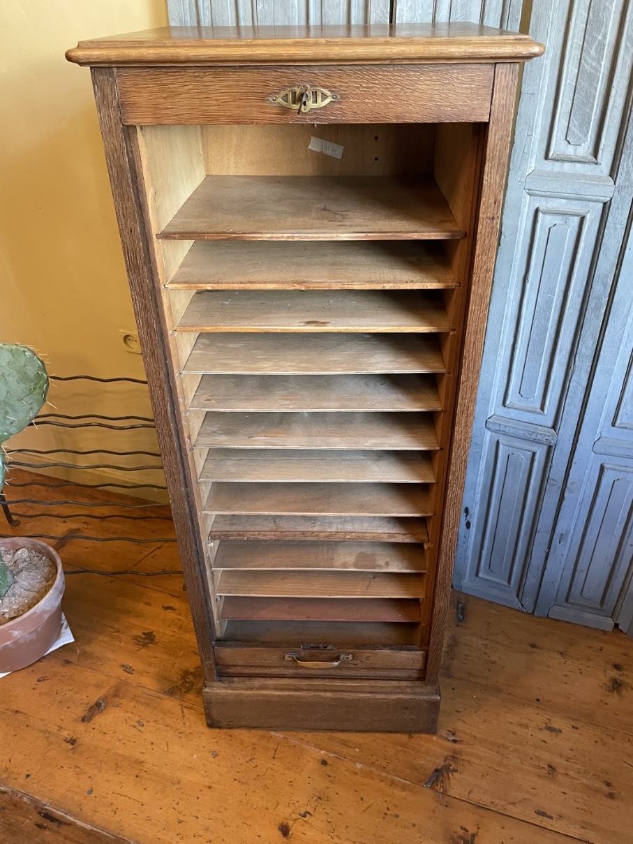 Rolluikkast Muziekkast Archiefkast - Afbeelding 9