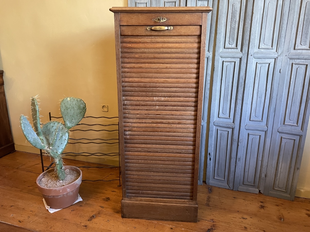 Rolluikkast Muziekkast Archiefkast