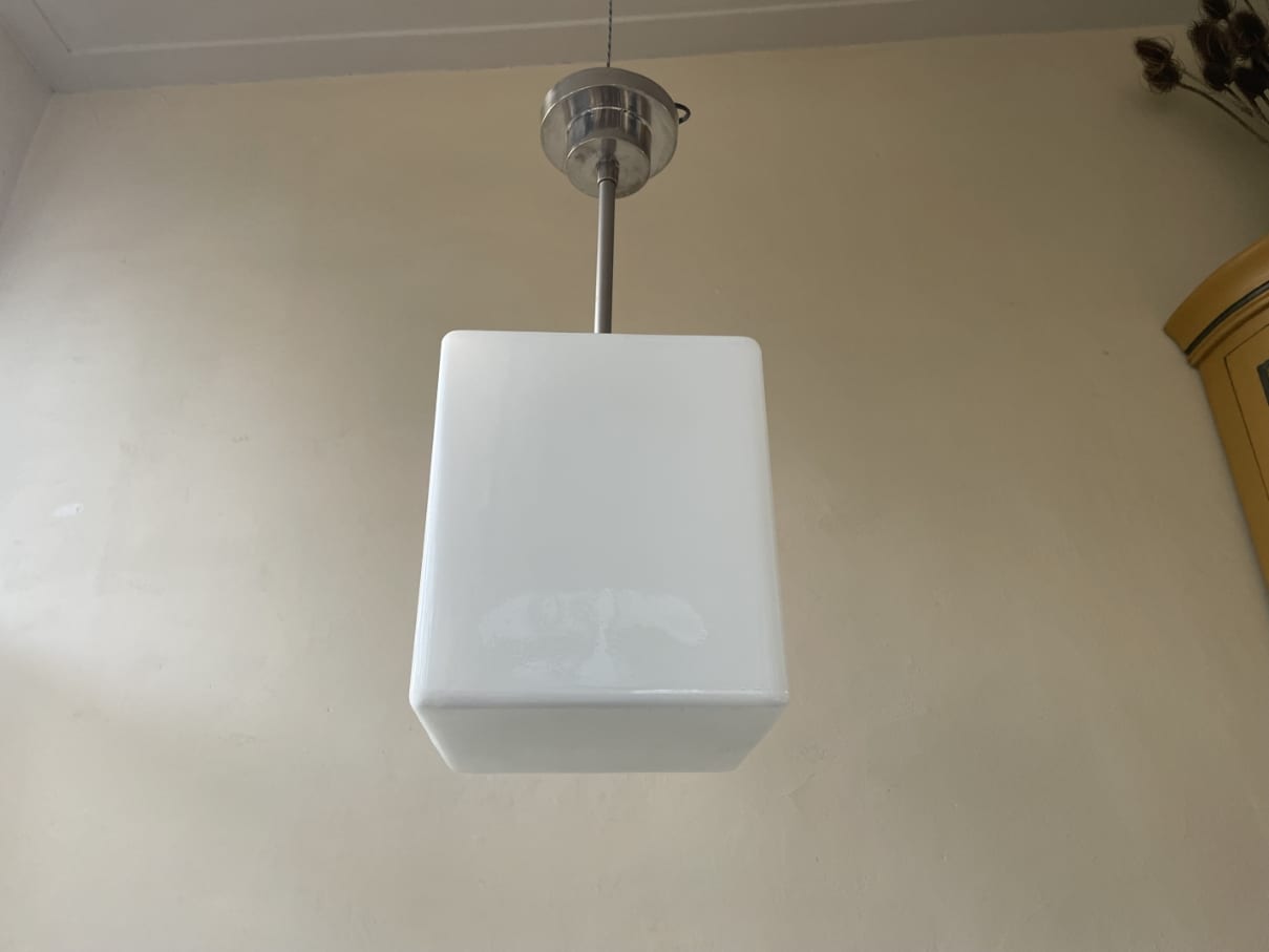 Lamp Hanglamp art deco 1930 (groot) - Afbeelding 13