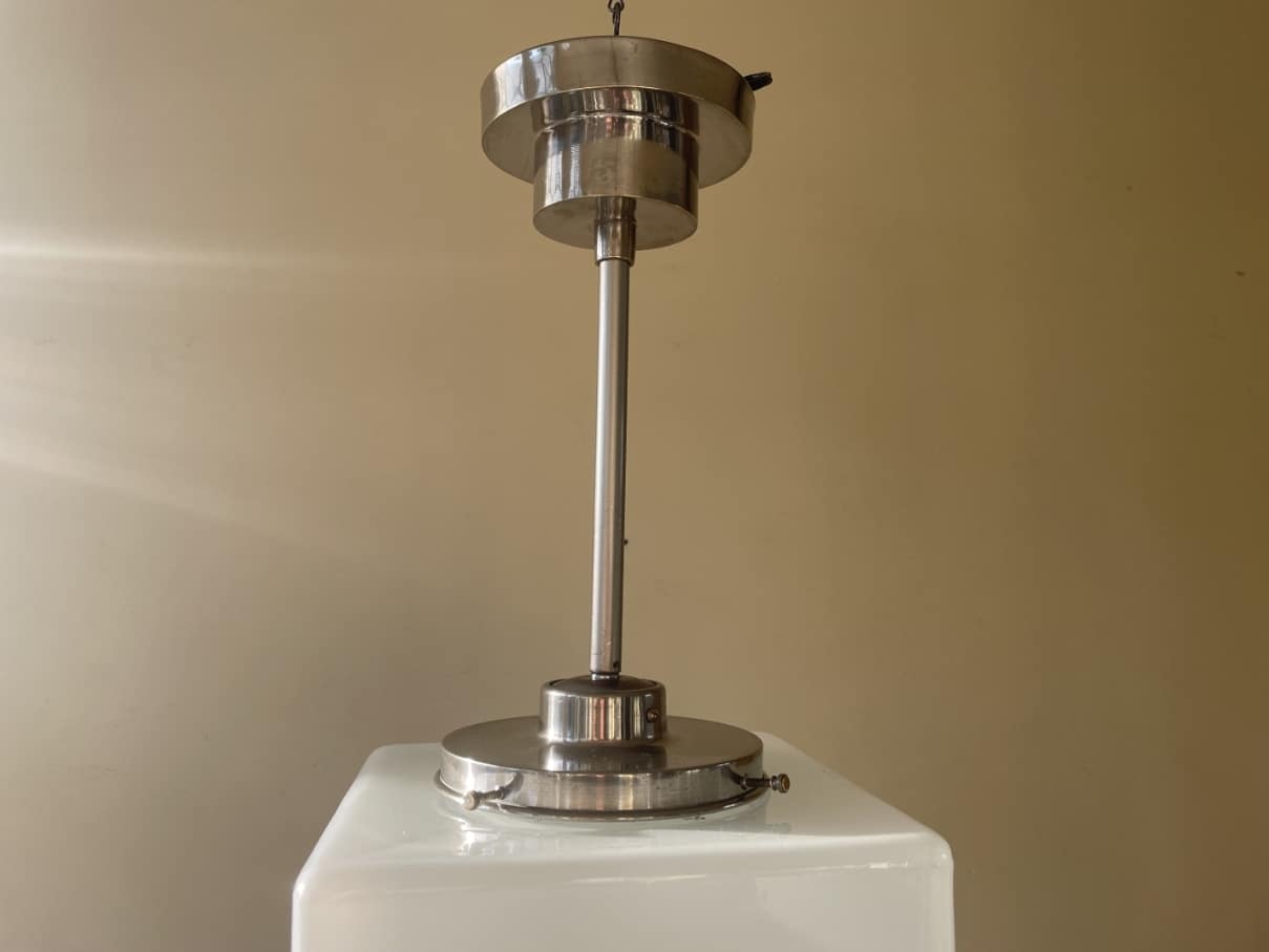 Lamp Hanglamp art deco 1930 (groot) - Afbeelding 3