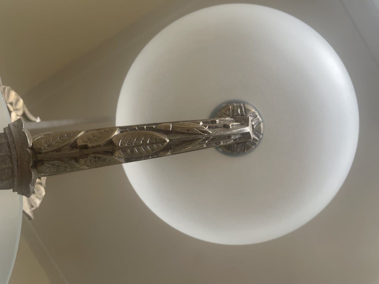 Plafondlamp Hanglamp Lamp Art Deco 1930 - Afbeelding 11