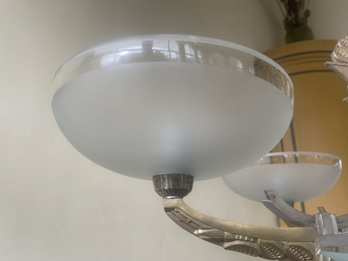 Plafondlamp Hanglamp Lamp Art Deco 1930 - Afbeelding 18