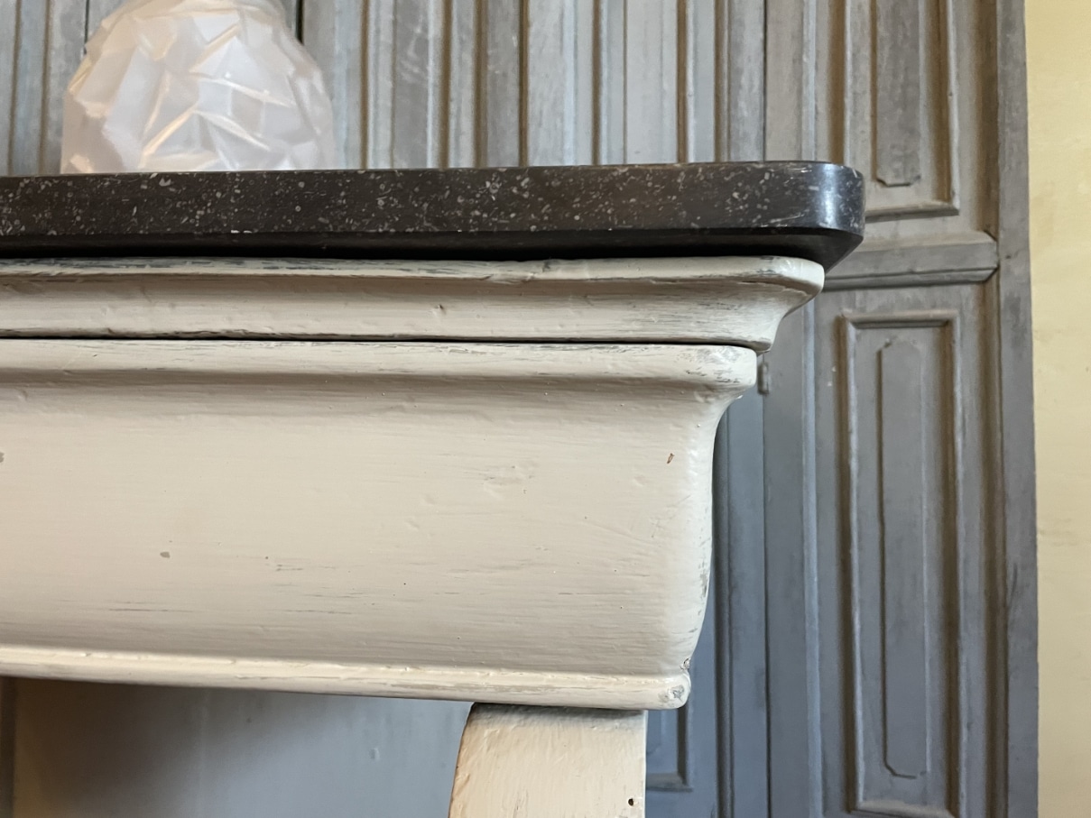Sidetable Consoletafel Wandconsole Trumeau Louis Philippe - Afbeelding 13