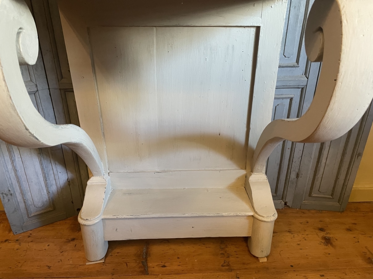 Sidetable Consoletafel Wandconsole Trumeau Louis Philippe - Afbeelding 18