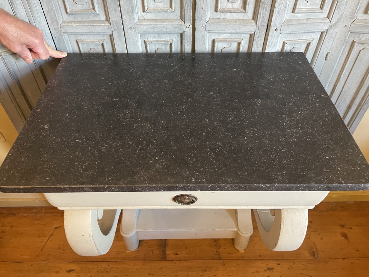 Sidetable Consoletafel Wandconsole Trumeau Louis Philippe - Afbeelding 3