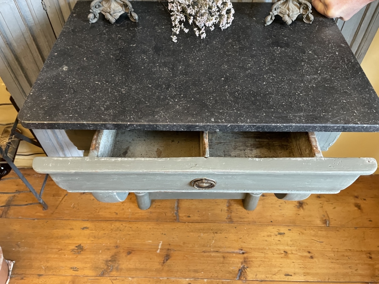 Consoletafel Wandconsole Trumeau Sidetable Louis Philippe - Afbeelding 5