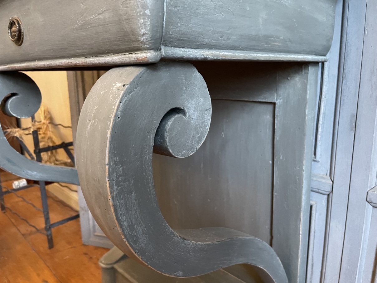 Consoletafel Wandconsole Trumeau Sidetable Louis Philippe - Afbeelding 9