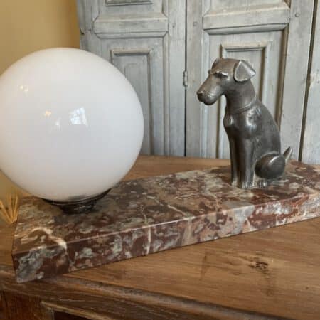 Bureaulampje Schemerlampje Tafellamp met Hondje