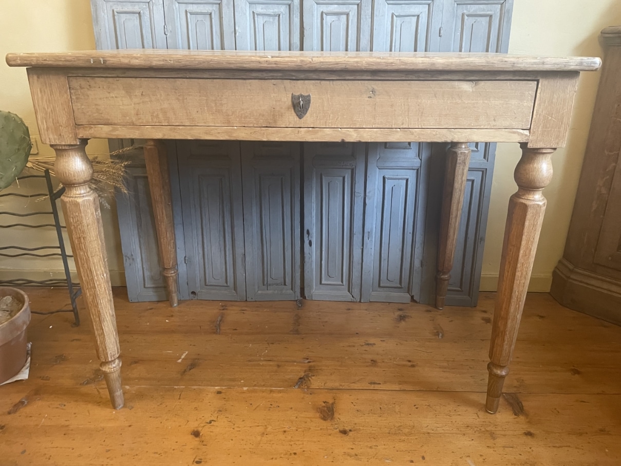 Tafel Eettafel Bureau Keukentafel - Afbeelding 2