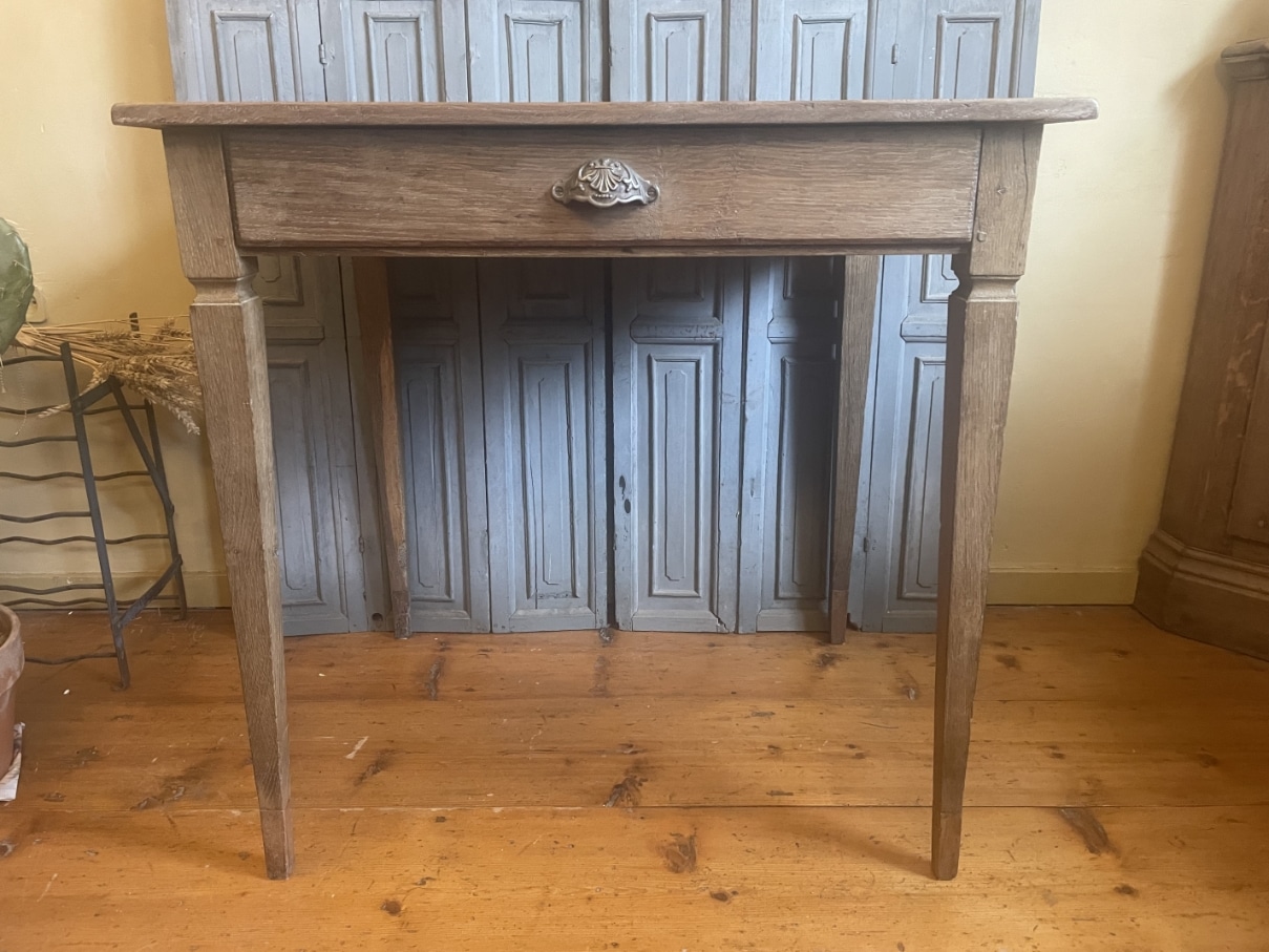 Tafel Keukentafeltje Bijzettafel Eiken - Afbeelding 2