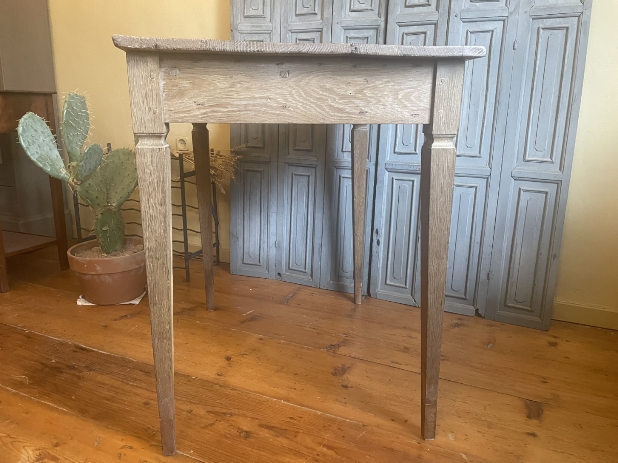 Tafel Keukentafeltje Bijzettafel Eiken - Afbeelding 15