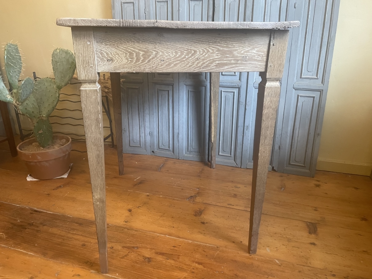 Tafel Keukentafeltje Bijzettafel Eiken - Afbeelding 10