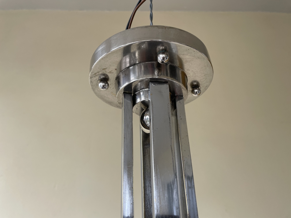 Lamp Hanglamp Art Deco 1930 - Afbeelding 4