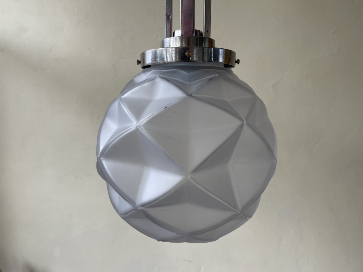 Lamp Hanglamp Art Deco 1930 - Afbeelding 6