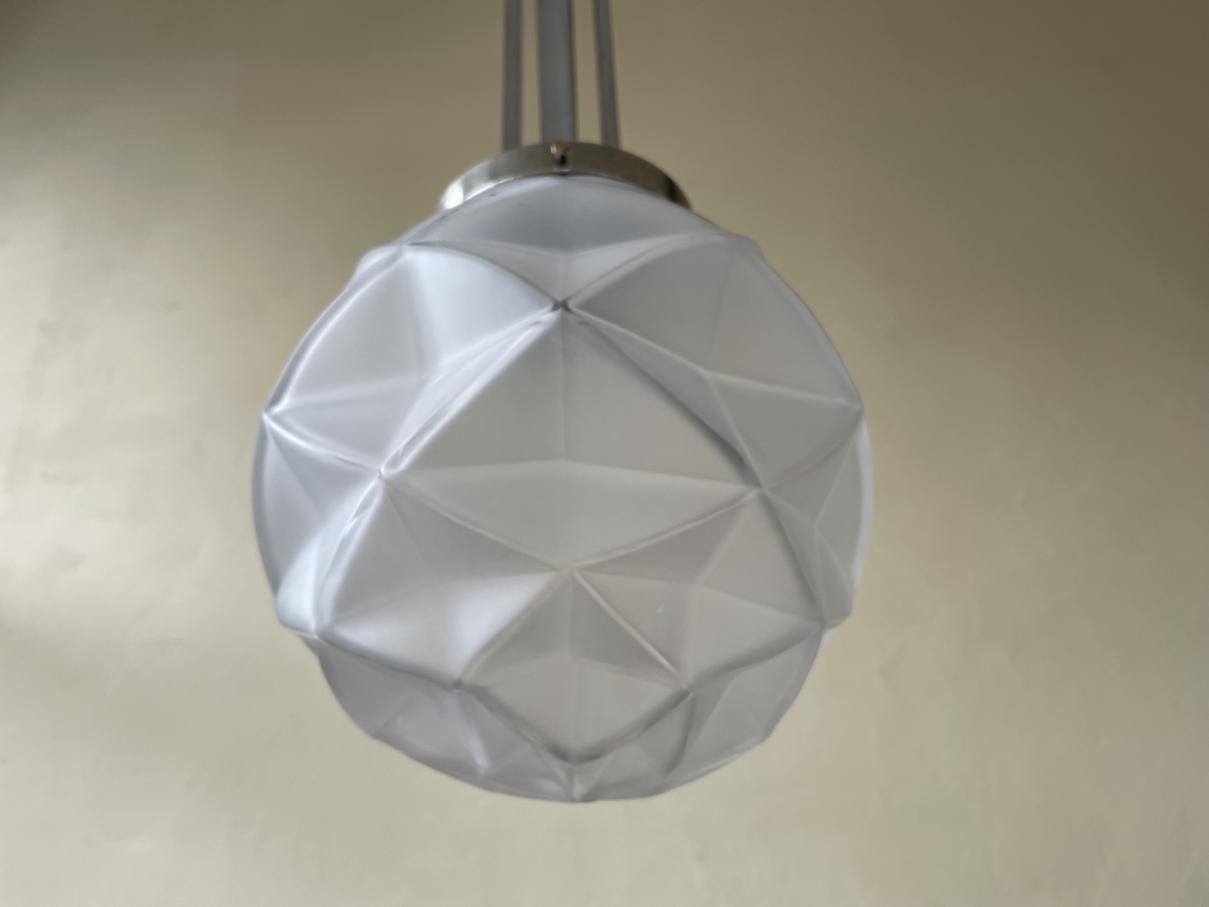 Lamp Hanglamp Art Deco 1930 - Afbeelding 7