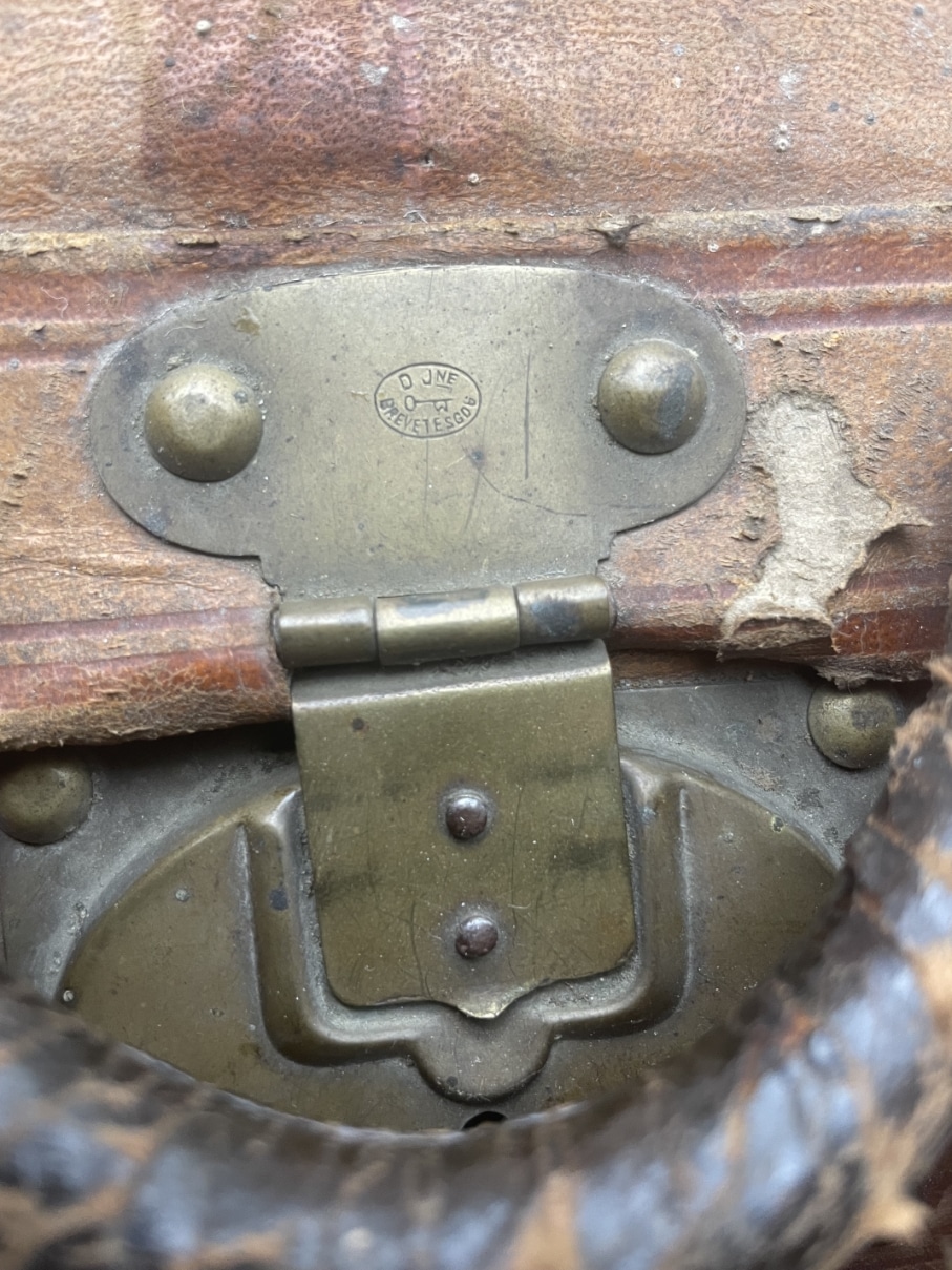 Reiskoffer 19e eeuw Koffer - Afbeelding 6