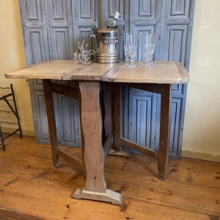 Wijnproeftafel Bijzettafel Klaptafeltje Beukenhout