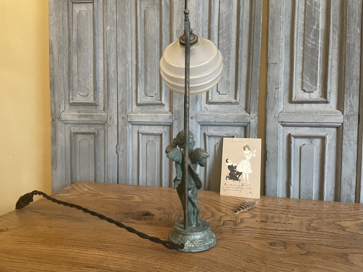 Tafellamp Schemerlamp Engel (cherubijn) - Afbeelding 15