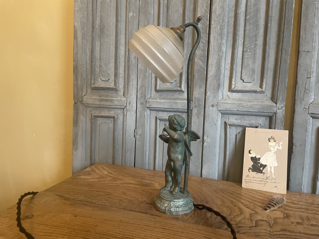 Tafellamp Schemerlamp Engel (cherubijn) - Afbeelding 16