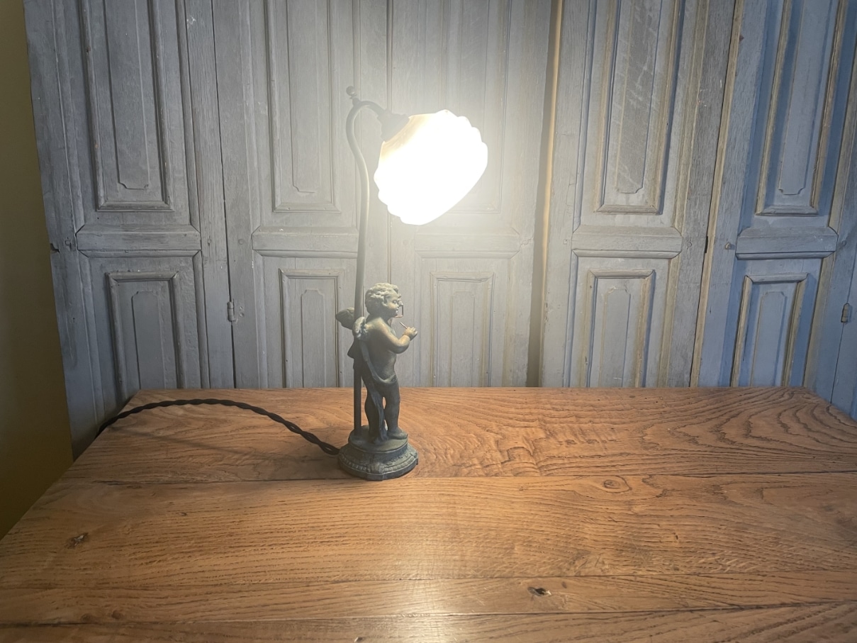 Tafellamp Schemerlamp Engel (cherubijn) - Afbeelding 17