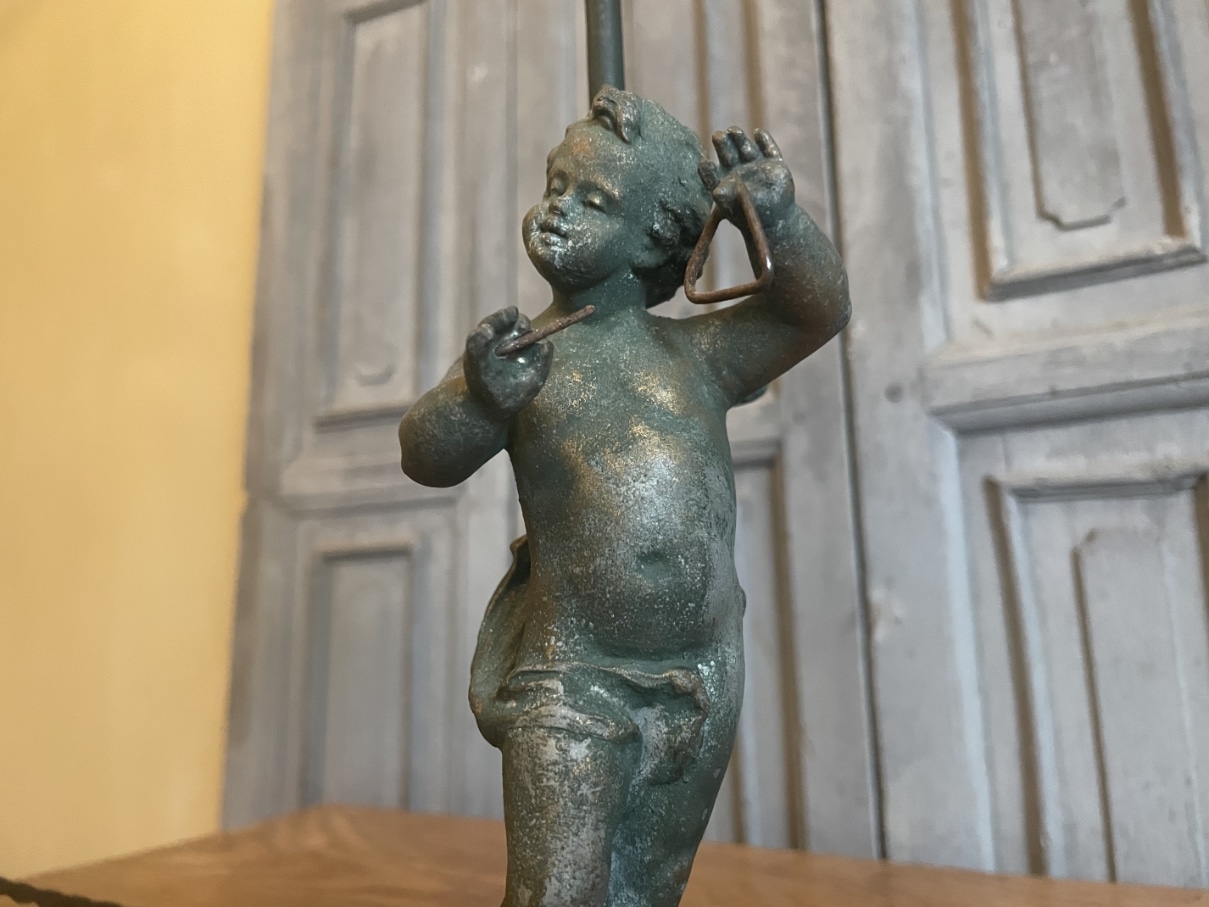 Tafellamp Schemerlamp Engel (cherubijn) - Afbeelding 3