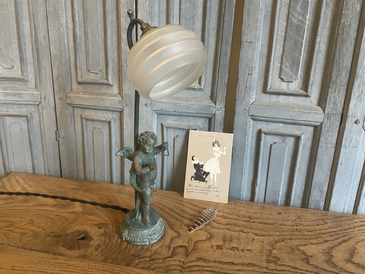 Tafellamp Schemerlamp Engel (cherubijn) - Afbeelding 22