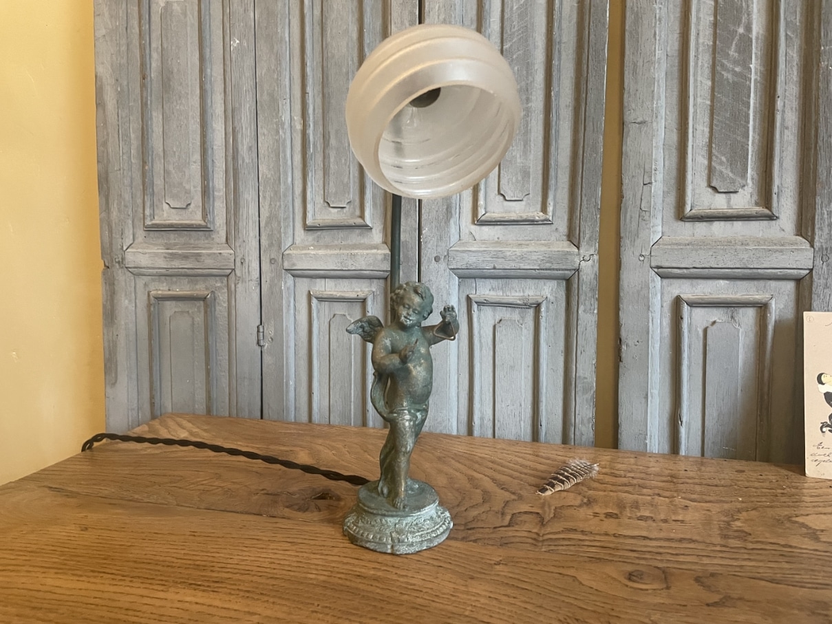 Tafellamp Schemerlamp Engel (cherubijn) - Afbeelding 23