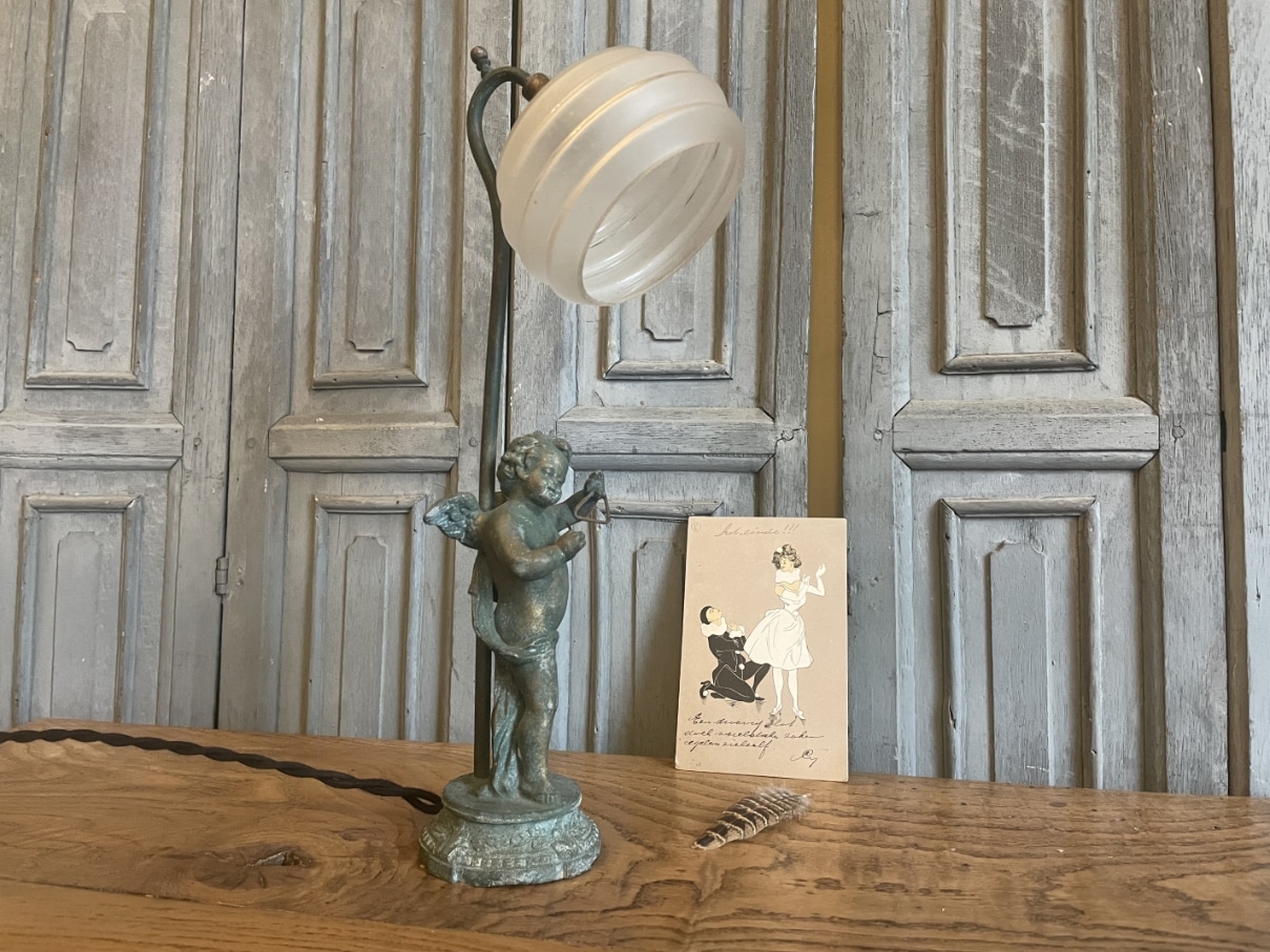 Tafellamp Schemerlamp Engel (cherubijn)