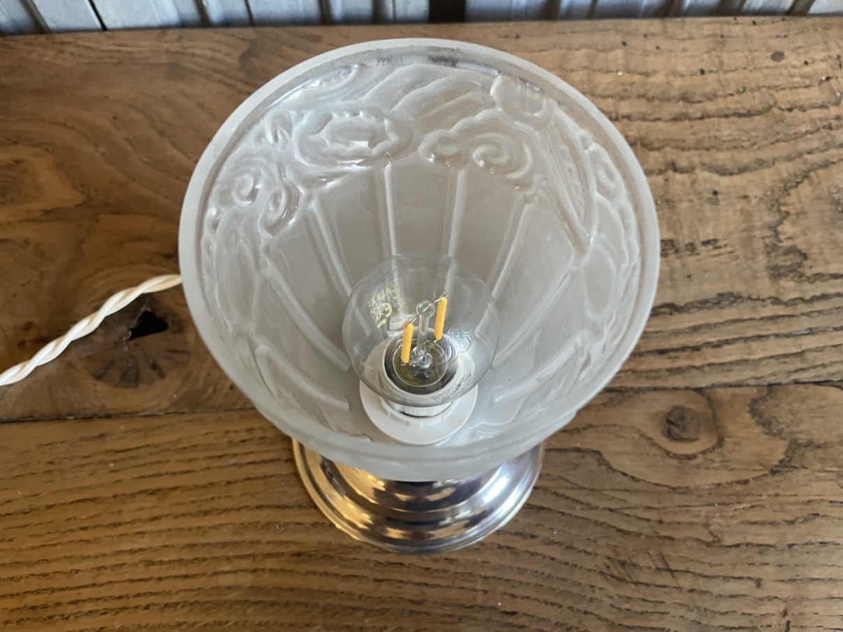 Tafellampje Uplight Schemerlampje art deco 1930 - Afbeelding 6
