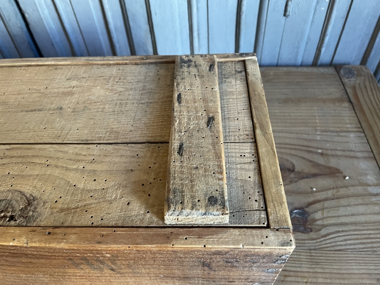 Houten kist met Schuifdeksel - Afbeelding 5