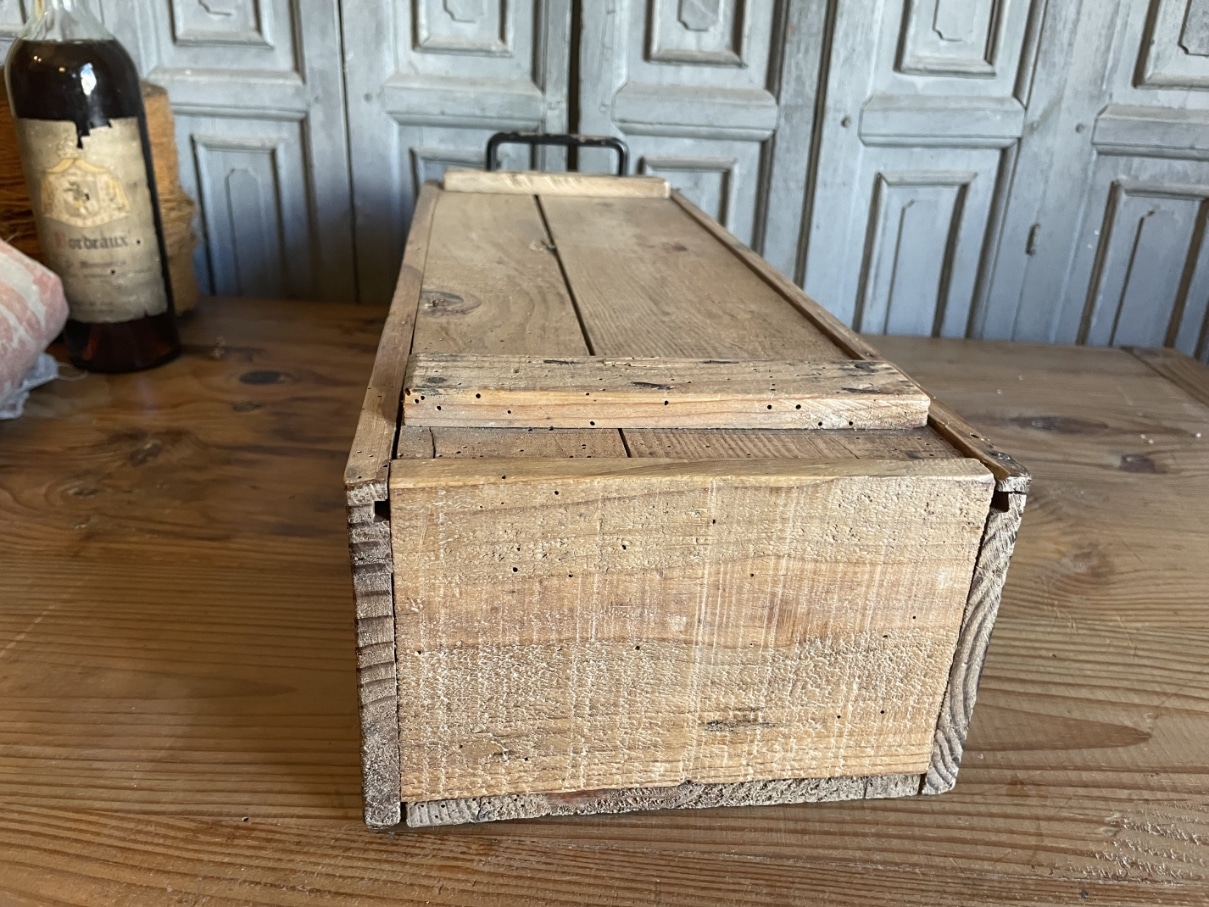 Houten kist met Schuifdeksel - Afbeelding 7