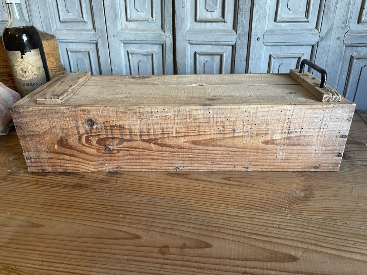 Houten kist met Schuifdeksel - Afbeelding 8