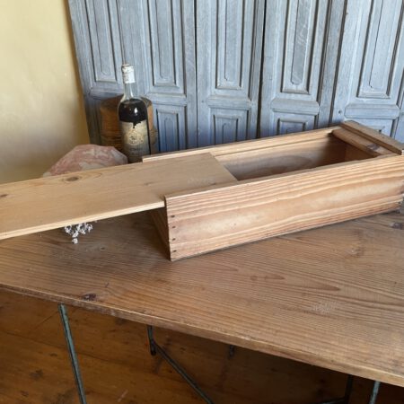 Houten Kist met schuifdeksel