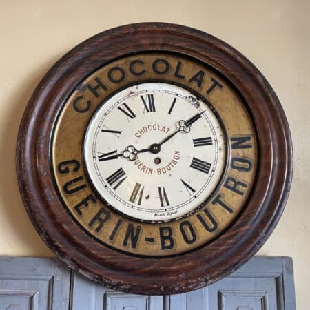 Wandklok Klok Guerin Boutron Chocolat