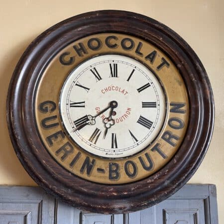 Wandklok Klok Guerin Boutron Chocolat