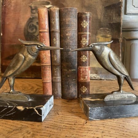 Boekensteunen Bookends art deco 1930 Vogels